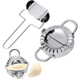 Stainless Steel Dumpling Mould [SET of 2pcs]