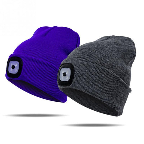 Lighted Cap Warm Beanies